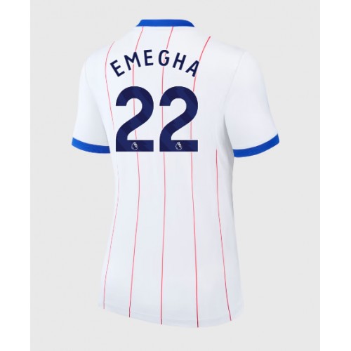 Stroje piłkarskie Chelsea Emmanuel Emegha #22 Koszulka Trzeciej dla damskie 2026-27 Krótki Rękaw
